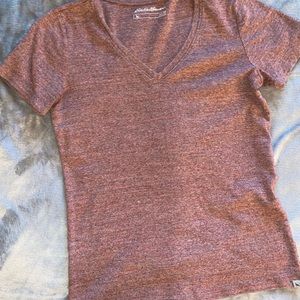 V-neck tee